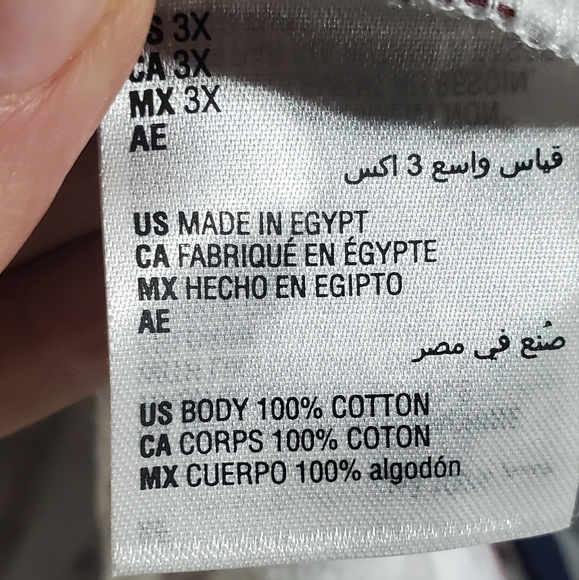 STYLE & CO PLUS SIZE COTTON RED & WHITE STRIPED TOP - Picture 8 of 8